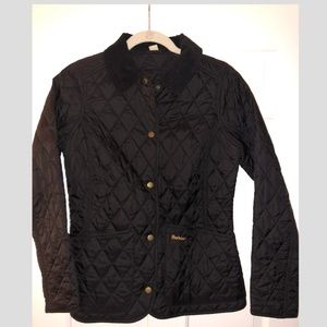 Women's Barbour Quilted Jacket (Black)